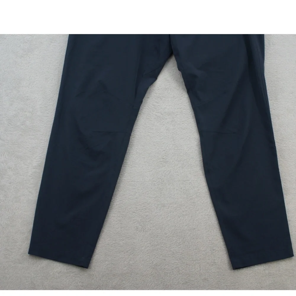 Fabletics The Only Pants 24-7 34x32 Navy Blue Stretch Golf Performance PT2253840